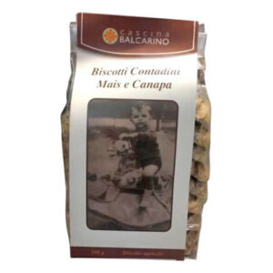 Biscotti Contadini al Mais e Canapa