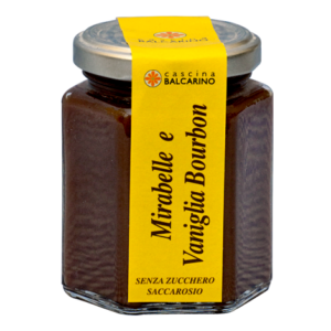 Confettura senza zucchero di Mirabelle e Vaniglia Bourbon