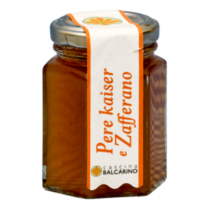 Confettura di Pere Kaiser e Zafferano