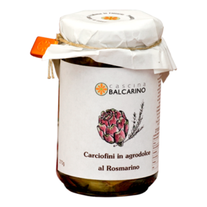 Carciofini in Agrodolce al Rosmarino